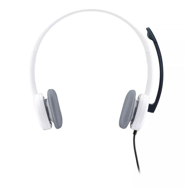 Stereo headset - LOGITECH - H150 - Hvid - Kablet - Støjreducerende