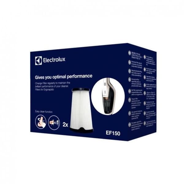 Electrolux EF150 - Plisseret Flitre til Egorapido - Sæt med 2