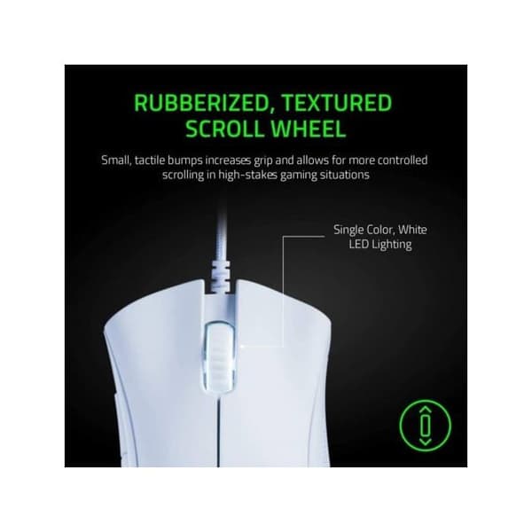 Mus - Razer - Deathadder Essential 2021 - Kablet - 5 Hyperesponse-knapper - 6400 dpi