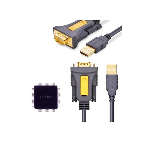 USB-A til DB9 RS-232 Ugreen adapter til audiovisuelle enheder 1,5 m