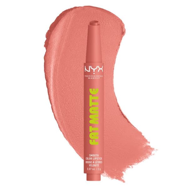 NYX Professional Makeup Fat Matte Læbestift Mat Cremet Cashmere Cute
