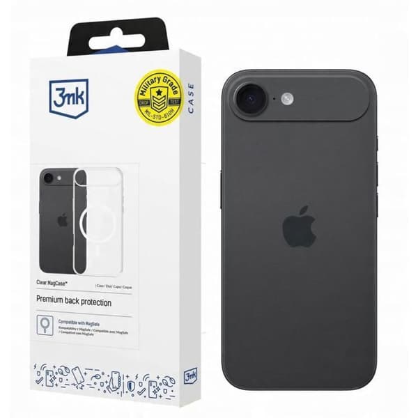 Tilbehør - reservedel pda 3mk Apple iPhone 17 Air - MagCase transparent