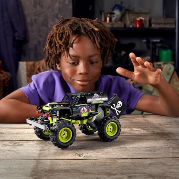LEGO® Technic 42118 Monster Jam Grave Digger, Legetøjsbil, Buggy, Kaskadebil, 7 År
