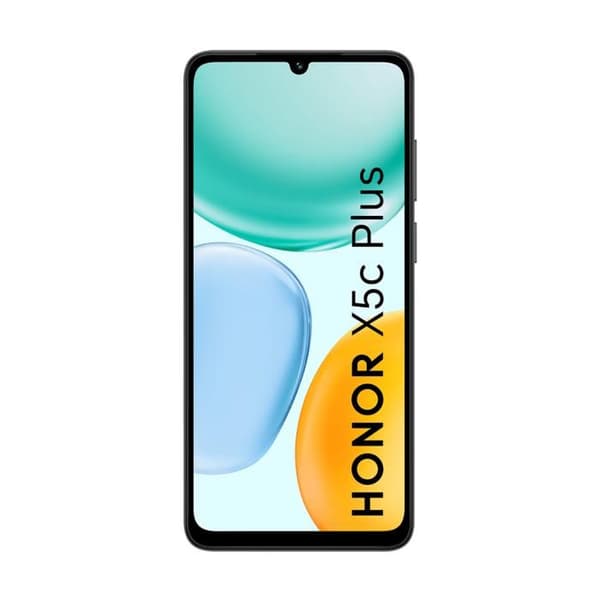 Honor X5c Plus Smartphone 128GB 4GB Sort Display 6.74 tommer