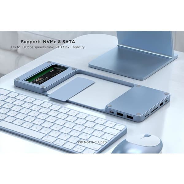 Dock USB-C - Satechi - iMac 24 - Ultrafin - Elegant design - Plug and play
