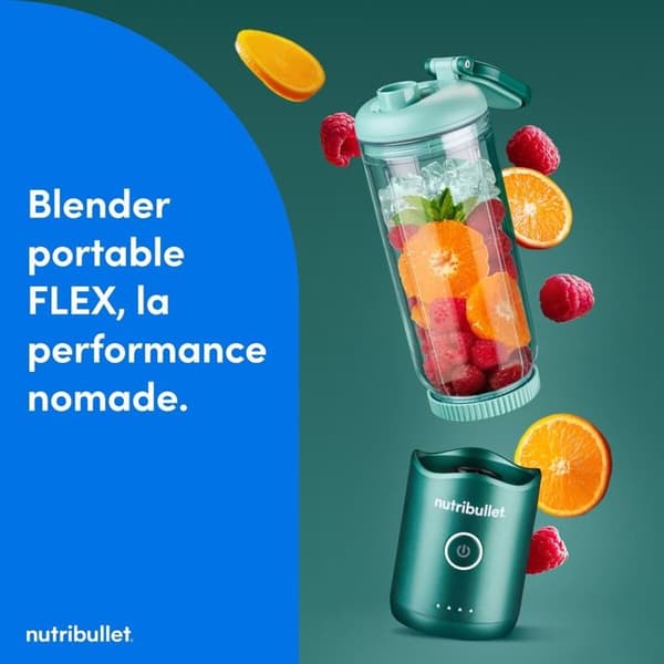 Blender Nutribullet FLEX bærbar - Grøn NBP013GR