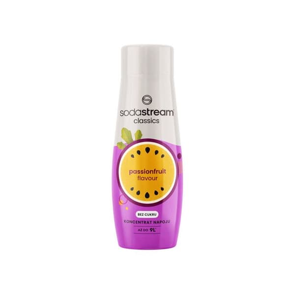 SodaStream Classics Passionfruit Zero (för SodaStream kolsyrade vattenmaskiner), 440 ml