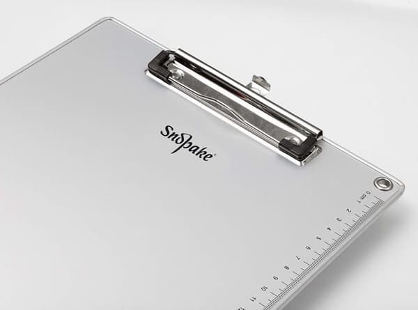 Papirholder - SNOPAKE - 15788 - Metal - A4 - Robust klips - Måleguide