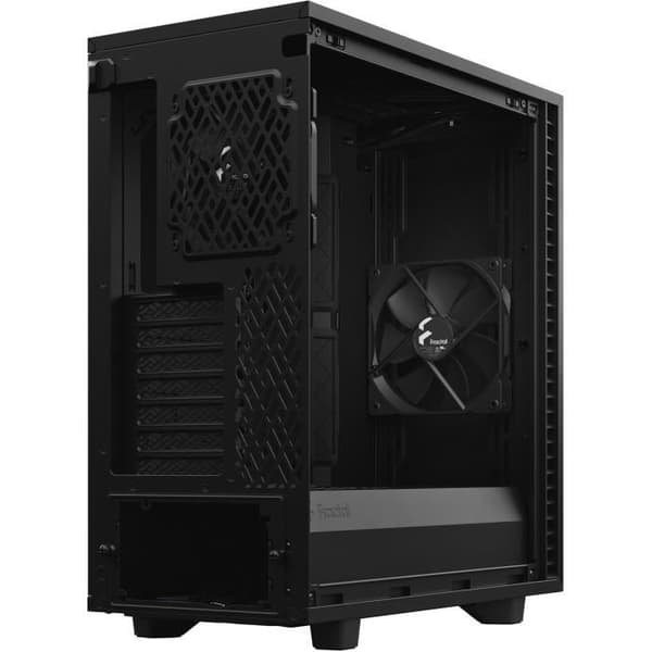 FRACTAL DESIGN PC CASE Define 7 Compact - solidt panel - sort - ATX-format (FD-C-DEF7C-01)