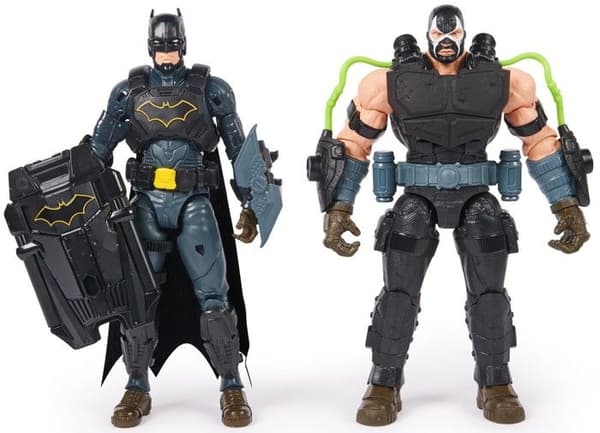 Figur - SPIN MASTER - Äventyr Batman vs. Bane - 2 figurer - 14 tillbehör - DC Comics