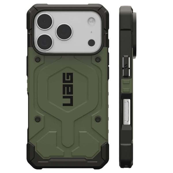 Coque MagSafe - UAG - Pathfinder - Ultra resistent - Grön - iPhone 17 Pro