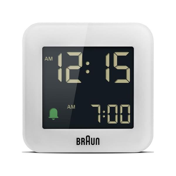 Braun BC08W klassisk digital väckarklocka