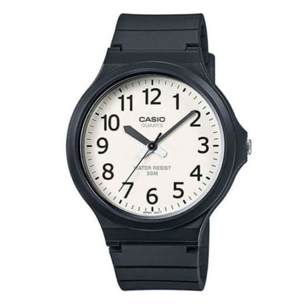 Klocka - Casio - MW-240-7BVDF - Vit - Herr - Kvarts - Analog