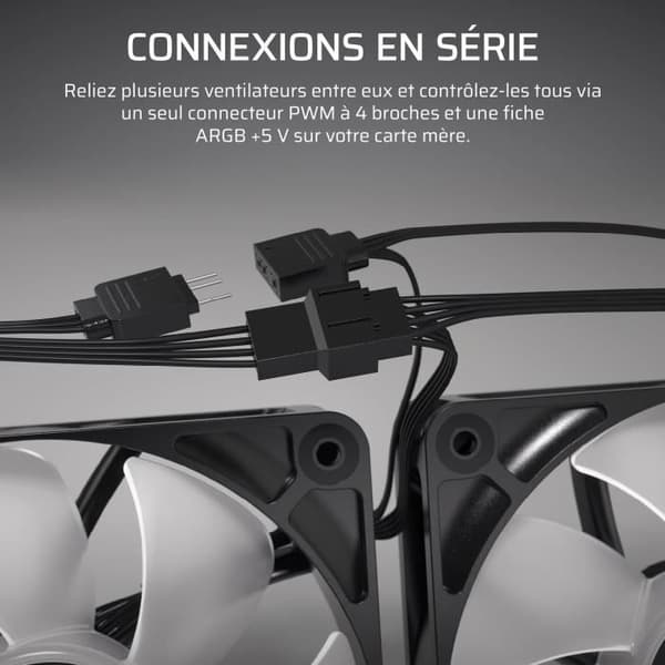 120 mm ARGB fläkt - CORSAIR - RS120