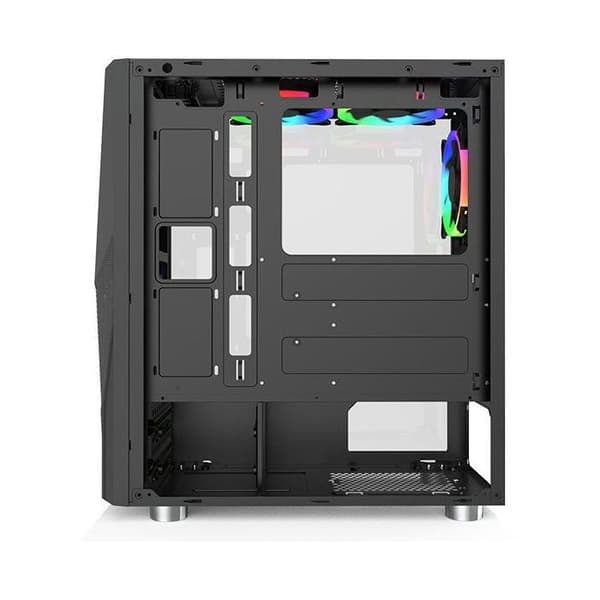 Computer kabinet - MONTECH - FIGHTER 500 - Sort - ATX/mATX/mITX - Tempereret glas paneler