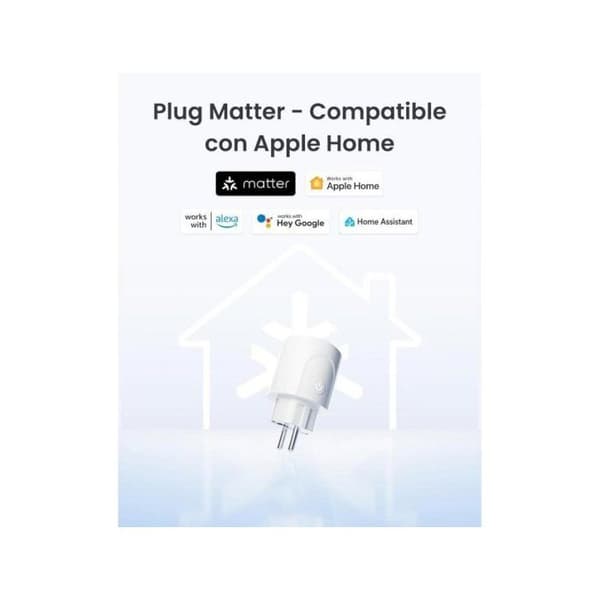 Smart Plug SwitchBot W7732300 Wifi Styring med Stemmekontrol og Forbrugsstatistik