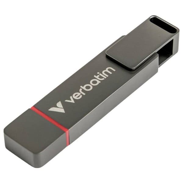 Extern hårddisk - Verbatim - Dual QuickStick - 1 To - USB-A/C - 3.2 Gen1