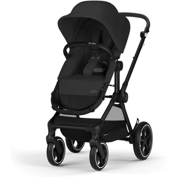 Poussette 2-i-1 CYBEX Gold EOS Lux Moon Black - Resesystem
