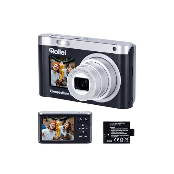Digitalkamera - ROLLEI - Compactline - 64 MP - 4K - 12x optisk zoom