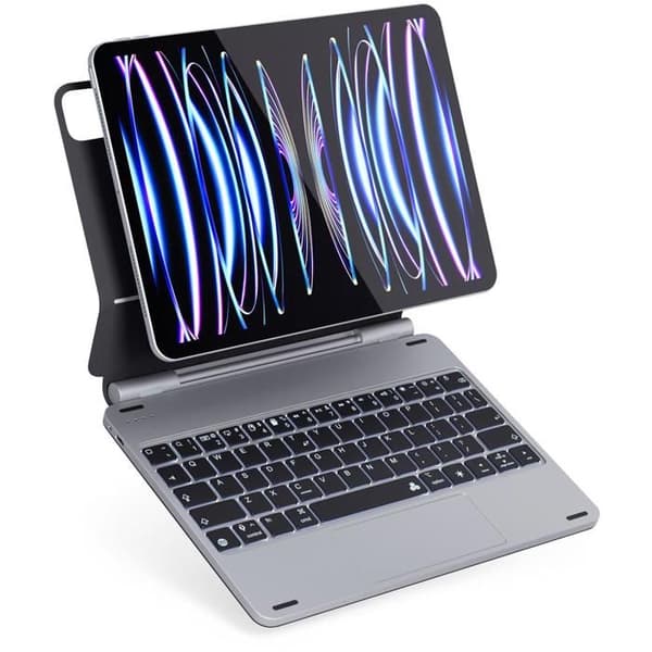 Clavier Epico i aluminium för iPad Pro 13 (M4) - US