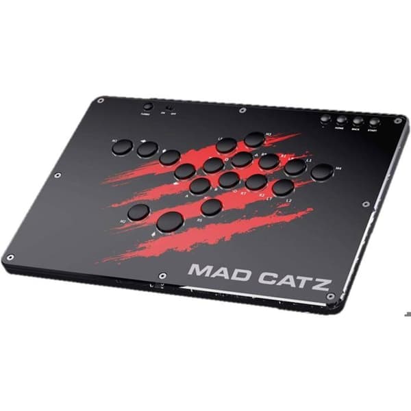 "Arcade Controller Uden Stang - MADCATZ - N.E.K.O. - 18 Kailh Choc V2 Knapper - PS4, PC, Switch - Ergonomisk"