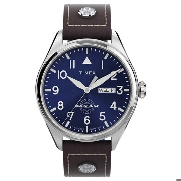Timex Ur - Mænd - TWG030100 - Brun Læder - 42mm - 5 bar