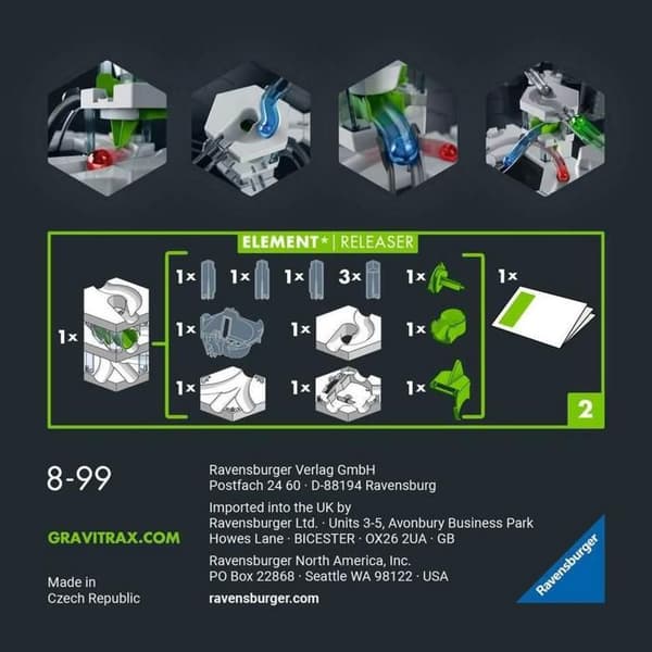 GraviTrax Pro - Udvidelseselementer: Releaser
