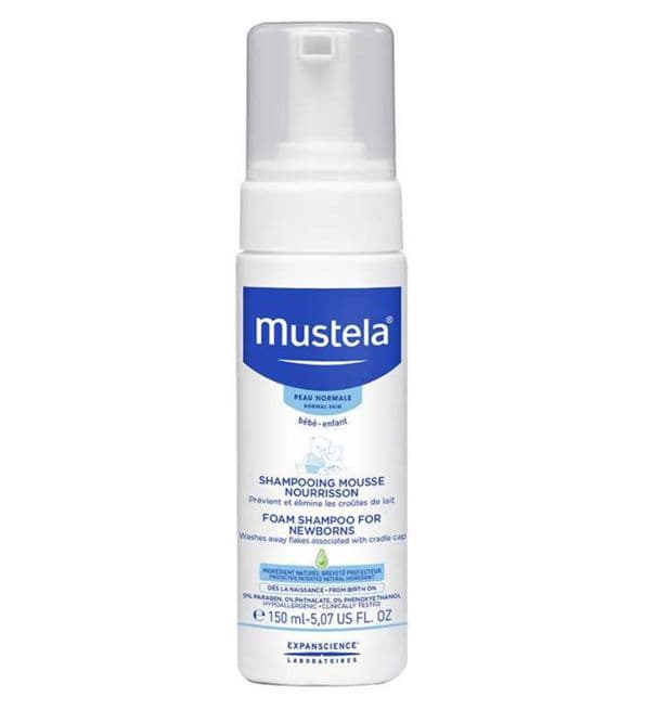 Mustela Schampo Mousse för Spädbarn - 150 ml