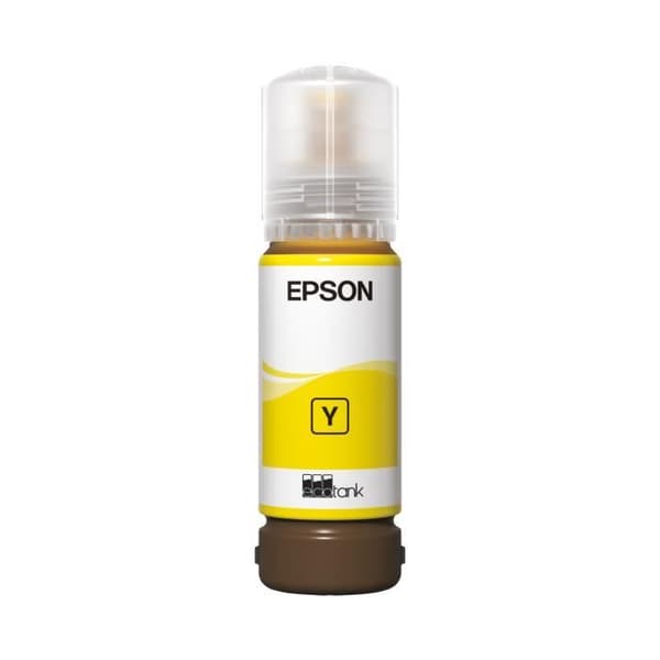 Epson 107 gul blækpatron - Original - 70ml - til EcoTank ET-18100