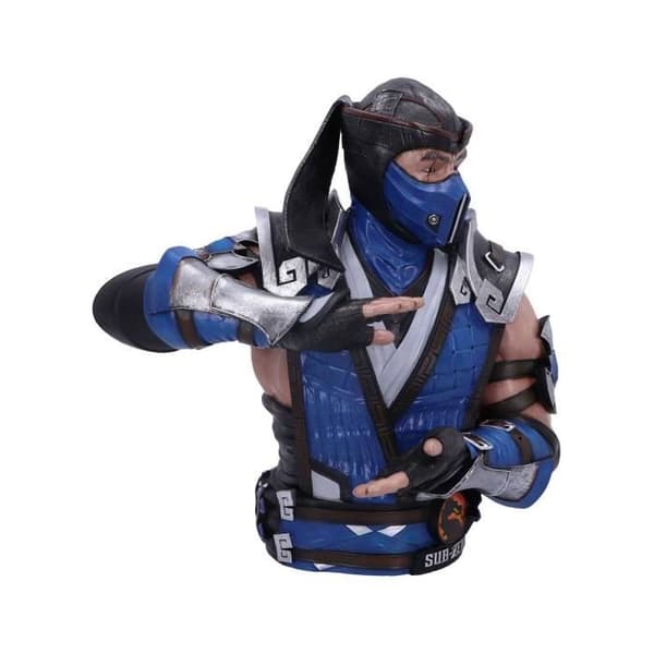 Figur - NEMESIS NOW - Buste Sub-Zero 30 cm - Hvid og Blå - Voksen