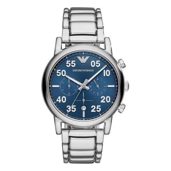 Ur - Armani - AR11132 - Kvarts - Stål - Blå