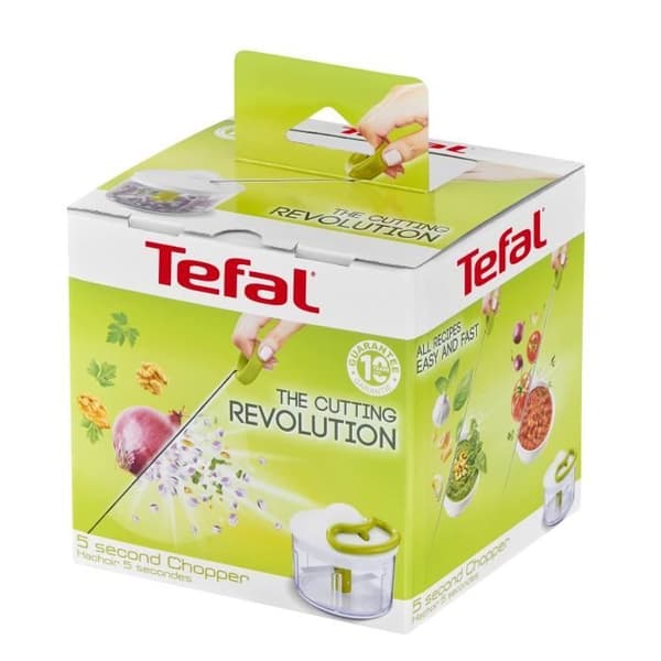 Tefal manuell hackare 5 sekunder 500 ml Snabb och lätt att använda
