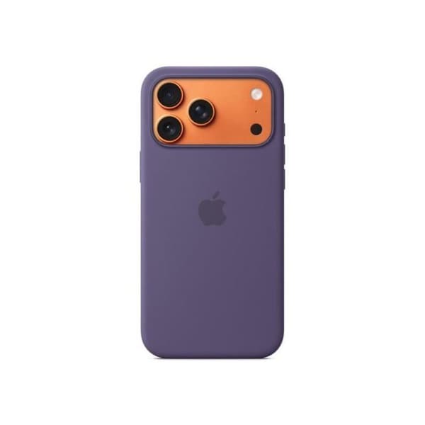 Siliconefodral med MagSafe för iPhone 17 Pro Max – Lila dimma