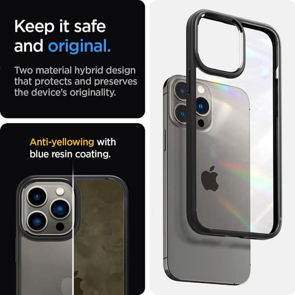 Coque Ultra Hybrid Apple iPhone 17 Pro Max - Mat Sort