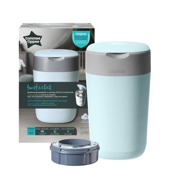 TOMMEE TIPPEE Drej og klik blespand Sangenic Tec, Blå