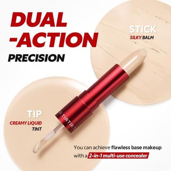 TIRTIR Glide and Hide Blurring Concealer - Farve 3W, 7 ml