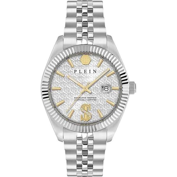 Klocka - Stål, Silver Metall - Philipp Plein - PWMFA0725