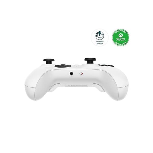 Spilcontroller - 8BITDO - 8BitDo Ultimate Wired Controller - Kablet - Hvid - Vibration