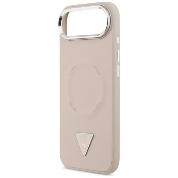 Coque Guess Hardcase Triangle Logo MagSafe til iPhone Air - Pink