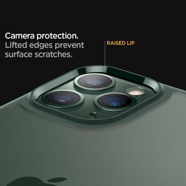 Coque - SPIGEN - iPhone 11 Pro - Förstärkt Bumper - Transparent Baksida - Repfria