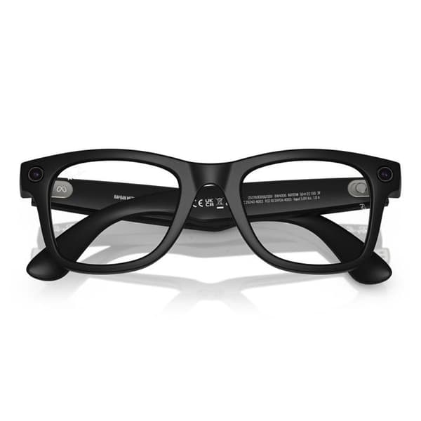 Smartphone Meta Ray-Ban Wayfarer Mat sort og grafitgrøn