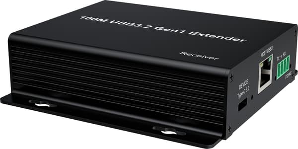 NÖRDIC USB 3.2 Förlängare 5Gbps 2xUSB-A + 2xUSB-C upp till 100m