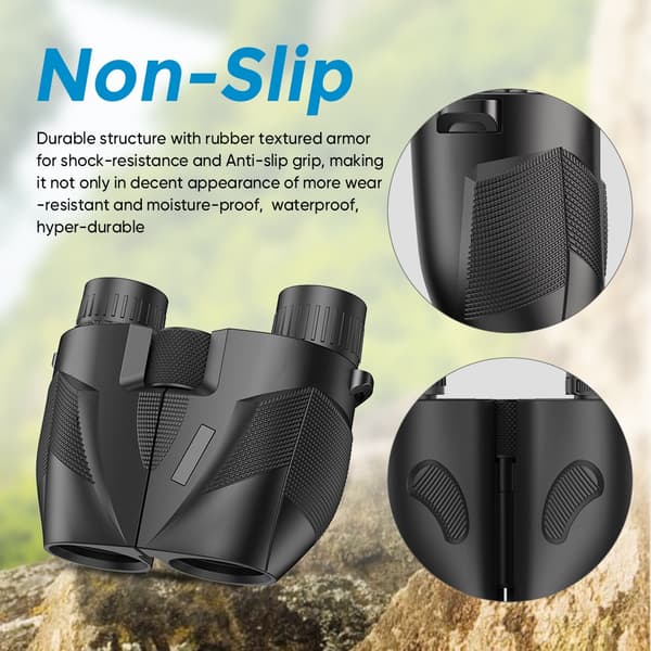 APEXEL 10x25 High Powered Zoom Mini Kikkert