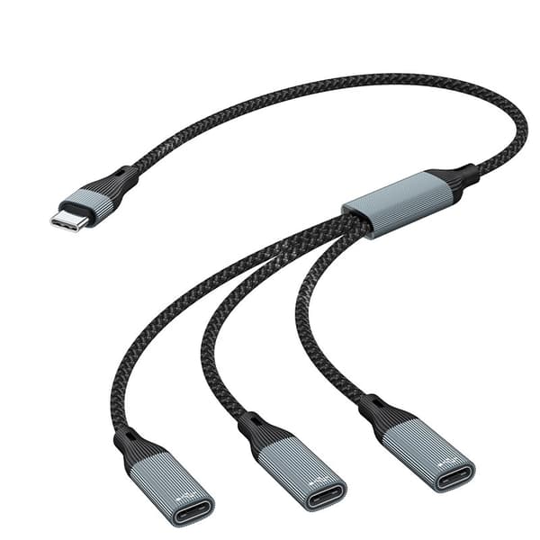 NÖRDIC USB-C Hubb USB-C till 3xUSB-C