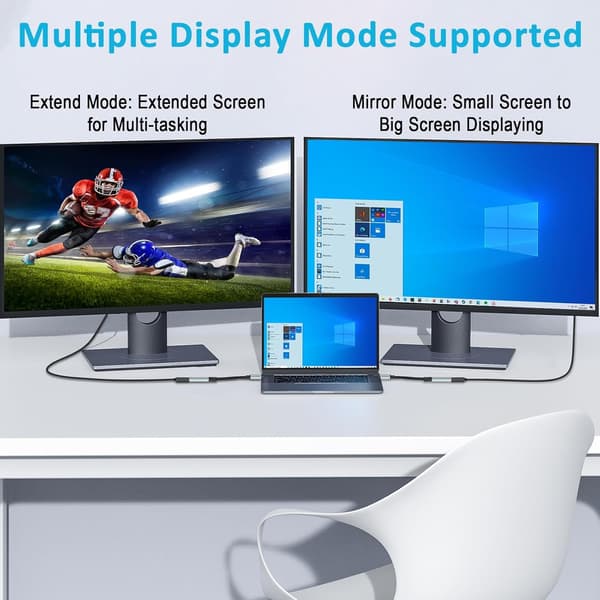 NÖRDIC USB3.0 til HDMI-omformer 1080P 60Hz