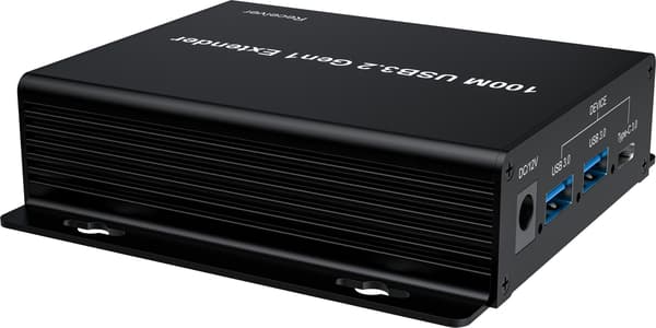 NÖRDIC USB3.2 Extender 5Gbps 2xUSB-A + 2xUSB-C opptil 100m