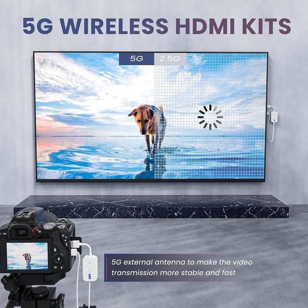 NÖRDIC HDMI Trådløs 4K 30Hz 60m