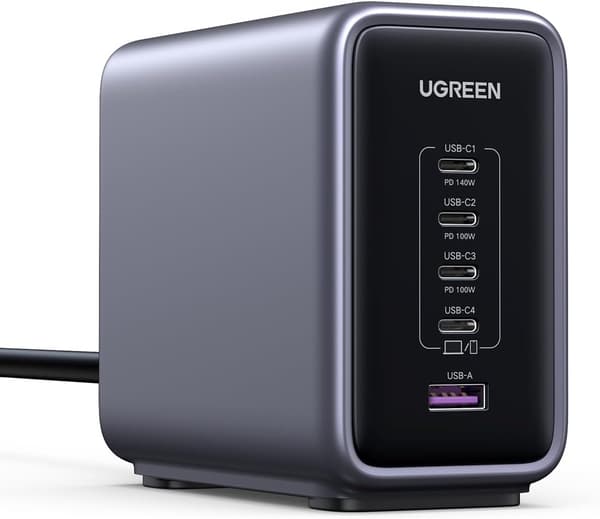 UGREEN Nexode 5-port PD 3.1 300W lader