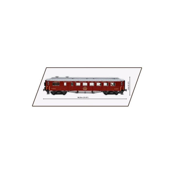 Byggset - COBI - COMPIEGNE VAGN - 1927 delar - 2 figurer - 1:35