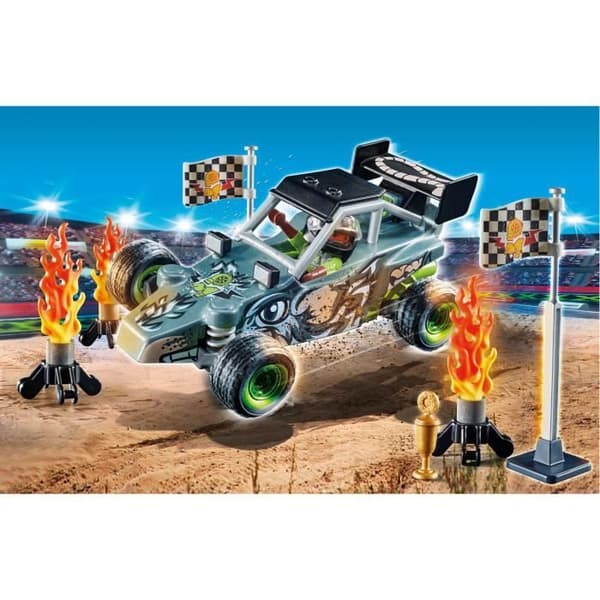 PLAYMOBIL 71044 Promo Pack Stuntshow Stuntman och Buggy